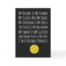 Cartões De Softball Jogam Baterias Com Tendência P