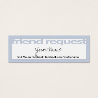 Cartões de Solicitação de Amigo