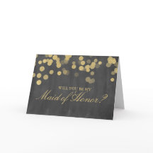 Cartões de Solicitação de Festa Bridal com Glitter