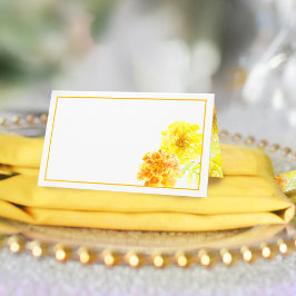 Cartões de tenda para o convidado de casamento ama