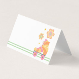 Cartões De Tendência Dobrados Com Rolo De vamos