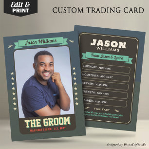 Cartões de Troca de Casamento Personalizados, Cart