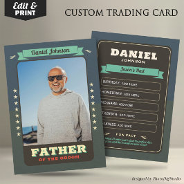 Cartões de Troca de Casamento Personalizados, Cart