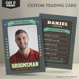 Cartões de Troca de Casamento Personalizados, Cart