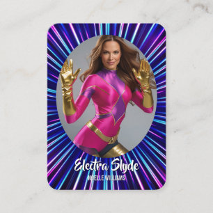 Cartões de Troca de Cosplay Coscard Foto Hero Glow
