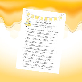 Cartões de Urso Rhymes Jogo Rapariga de Teddy