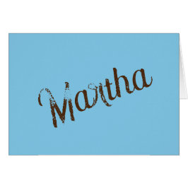 Cartões de Vazio de Nome Antiquado (Azul Céu e Cob