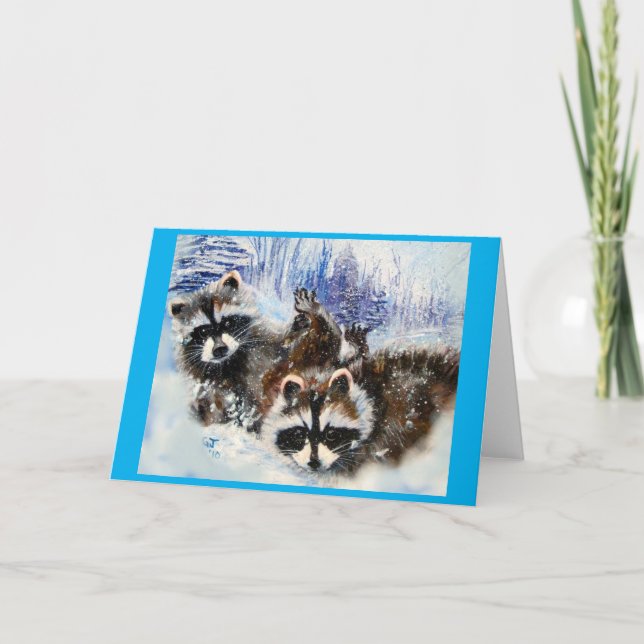 Cartões de vazio para animais selvagens (Frente)