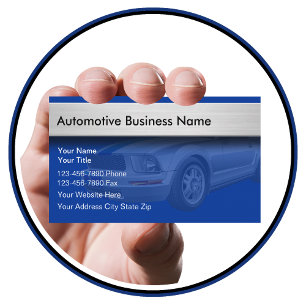 Cartões de Visita Automotivos