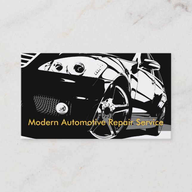 Cartões de Visita Automotivos (Frente)
