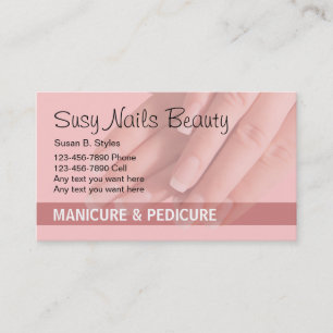 Cartões de Visita Beauty Nails