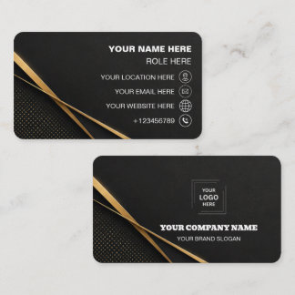 Cartões de Visita Código QR Personalizado Logotipo
