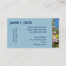 Cartões de Visita da Natureza personalizados Árvor