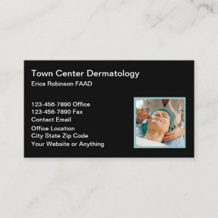 Cartões de Visita de Dermatologista Dermatologia
