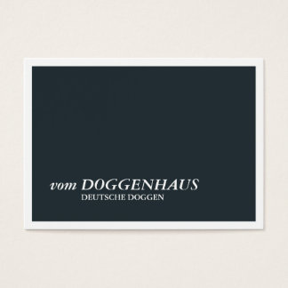 Cartões de visita de Dogue Alemão