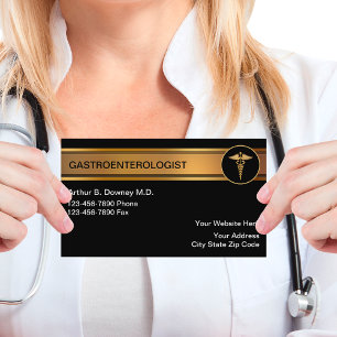 Cartões de Visita de Gastroenterologista