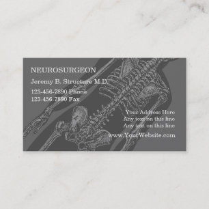 Cartões de Visita de Neurocirurgião