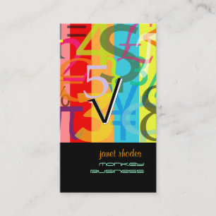 cartões de visita de planejador financeiro