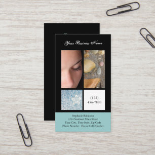 Cartões de Visita de Spa Opulento Salão Esteticist