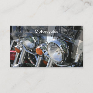 Cartões de Visita de Tema de Motocicleta Mecânico