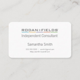 Cartões de Visita do Regime com Caixas de Verifica