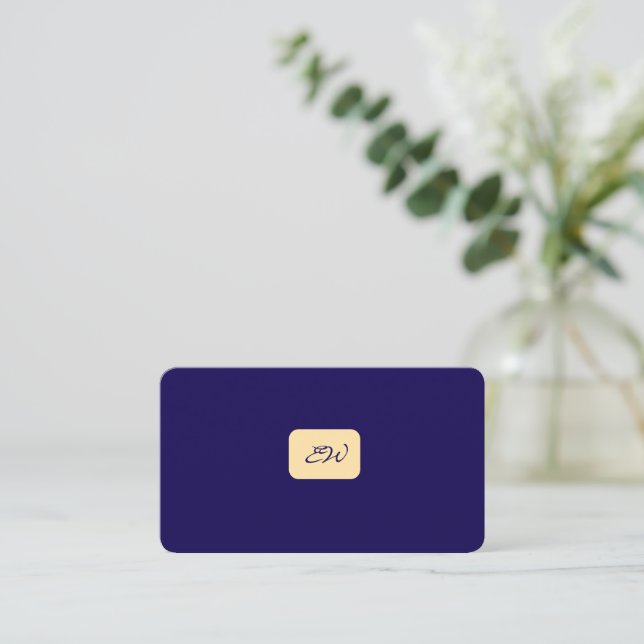 Cartões de visita modernos e elegantes com código  (Em pé/Frente)