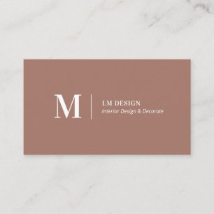 Cartões de Visita Modernos Minimalistas Simples Si