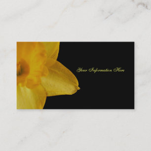 Cartões de Visita Narciso Amarelo