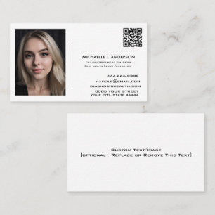 Cartões de Visita Personalizados com Foto Rápido G