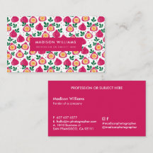Cartões de Visita Personalizados Minimalistas Eleg