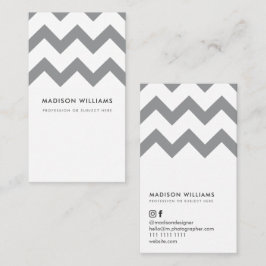 Cartões de Visita Personalizados Minimalistas Eleg