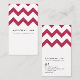 Cartões de Visita Personalizados Minimalistas Eleg