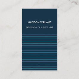 Cartões de Visita Personalizados Minimalistas Eleg