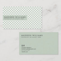 Cartões de Visita Personalizados Minimalistas Eleg