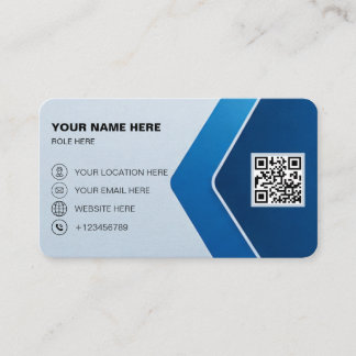Cartões de Visita Personalizados QR Logo Marcas Mo
