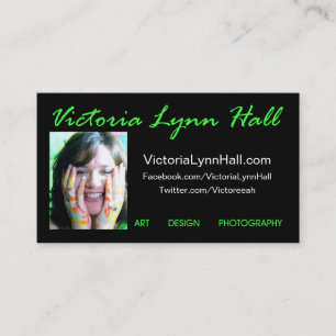 Cartões de Visita VictoriaLynnHall.com