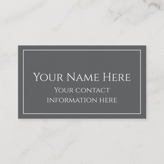 Cartões de visitas (Frente)