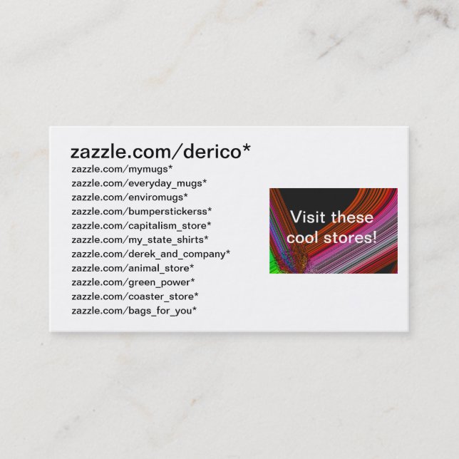 Cartões de visitas (Frente)