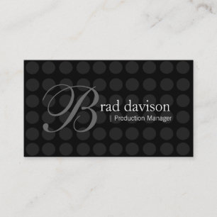 Cartões de visitas à moda