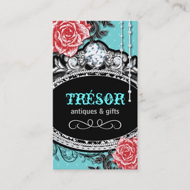 Cartões de visitas antigos da loja (Frente)