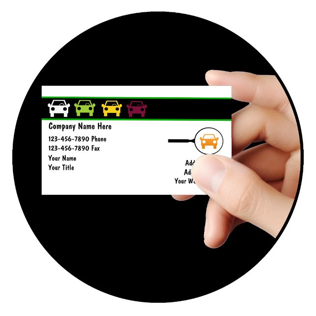 Cartões de visitas Automáticos (Criador carregado)