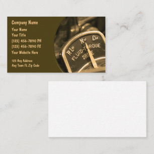 Cartões de visitas Automotivos