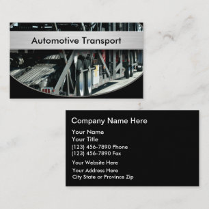 Cartões de visitas automotrizes