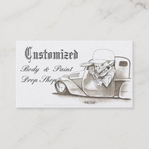 Cartões de visitas automotrizes da platina