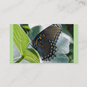Cartões de visitas borboletas