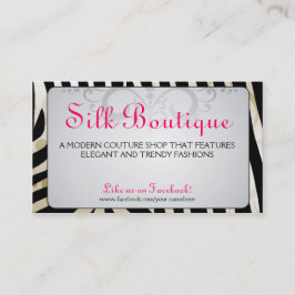 Cartões de visitas Boutique-Elegantes do Flourish