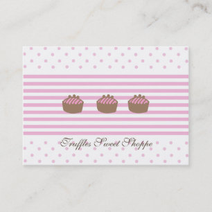 Cartões de visitas carnudos das trufas