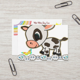 cartões de visitas, Cartões de visitas de Vaca p