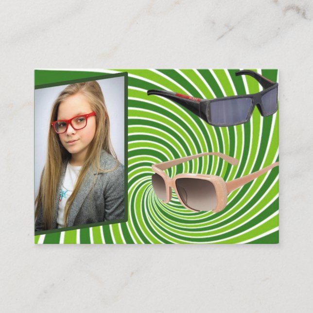 Cartões de visitas, Cartões de visitas de visão oc (Frente)