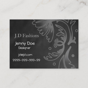 Cartões de visitas chiques